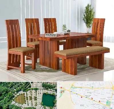 فروش میز ناهار خوری در وکیل آباد مشهد 