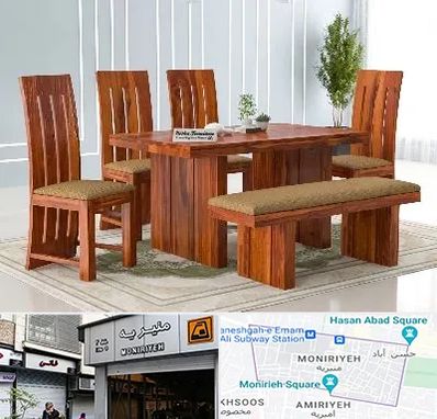 فروش میز ناهار خوری در منیریه 