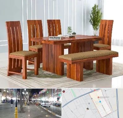 فروش میز ناهار خوری در باغ فیض اسلامشهر 