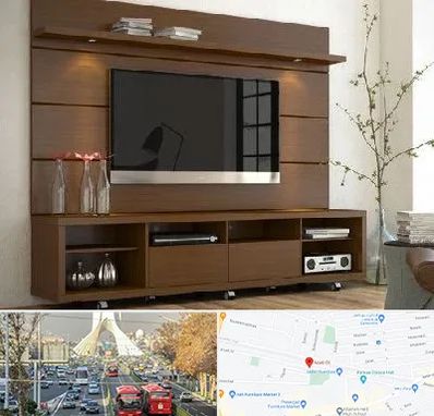 فروش میز تلویزیون در خیابان آزادی 