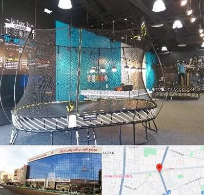 فروش ترامپولین در نصف راه تبریز 