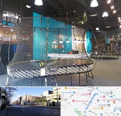 فروش ترامپولین در خیابان ملاصدرا شیراز 