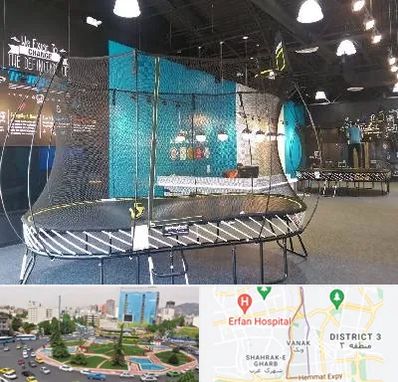 فروش ترامپولین در ونک 