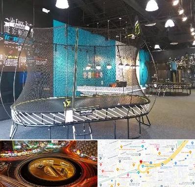 فروش ترامپولین در میدان ولیعصر 