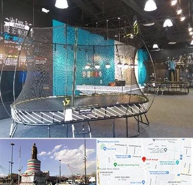 فروش ترامپولین در کارگر جنوبی 