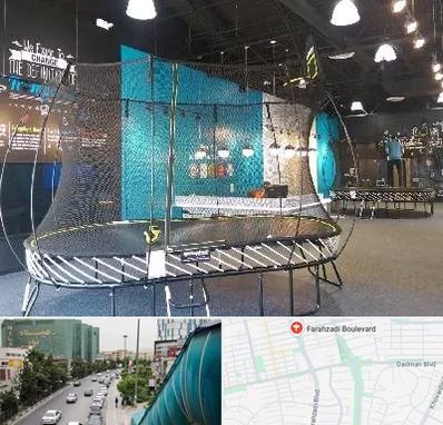 فروش ترامپولین در بلوار فرحزادی
