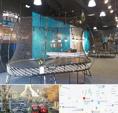 فروش ترامپولین در خیابان آزادی 