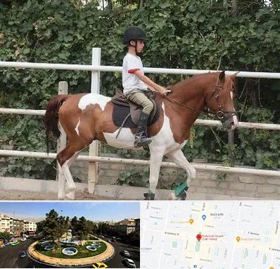 آموزش سوارکاری در هفت حوض 