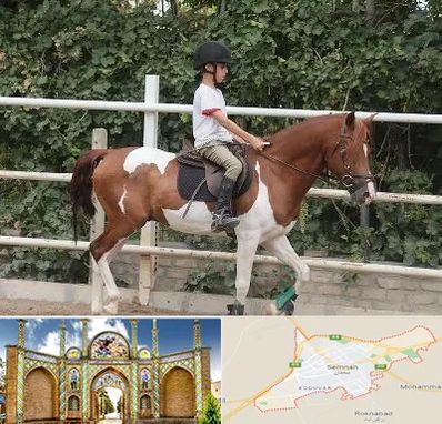 آموزش سوارکاری در سمنان