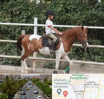 آموزش سوارکاری در شهران 