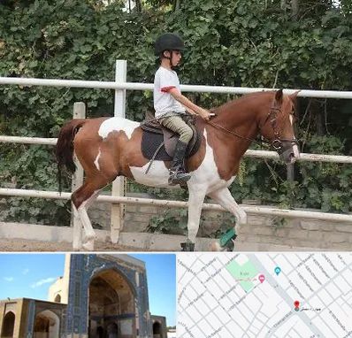 آموزش سوارکاری در مصلی مشهد 