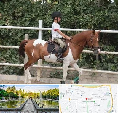 آموزش سوارکاری در سرسبز 