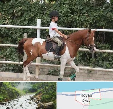 آموزش سوارکاری در رویان
