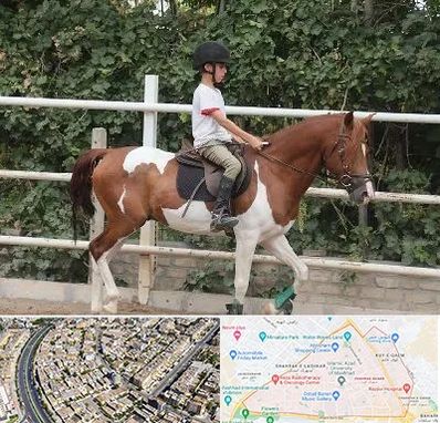 آموزش سوارکاری در شهرک غرب مشهد 