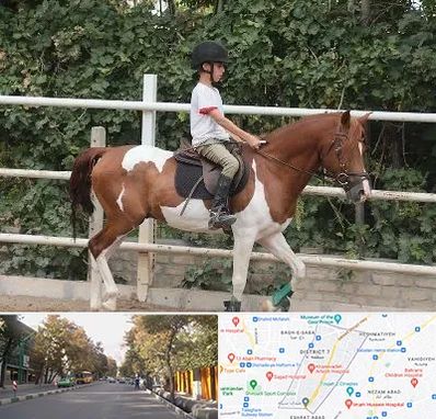 آموزش سوارکاری در شریعتی 