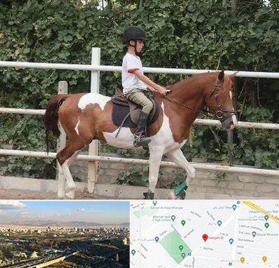 آموزش سوارکاری در هنگام 