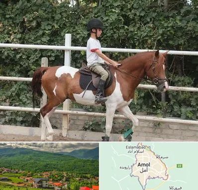 آموزش سوارکاری در آمل