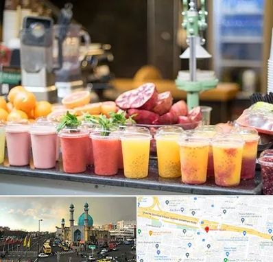 آب میوه فروشی در رسالت