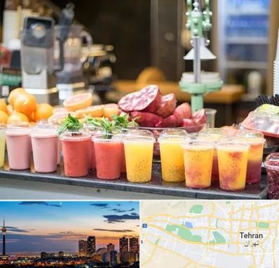 آب میوه فروشی در غرب تهران تهران