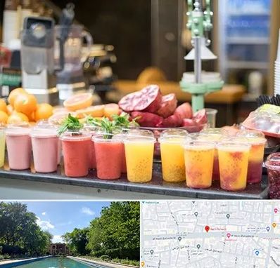 آب میوه فروشی در هشت بهشت اصفهان