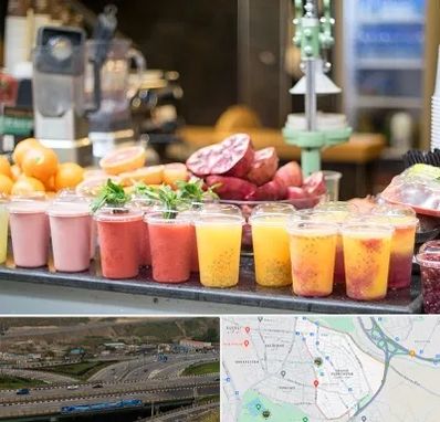 آب میوه فروشی در یاغچیان تبریز