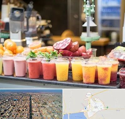 آب میوه فروشی در بندر ماهشهر