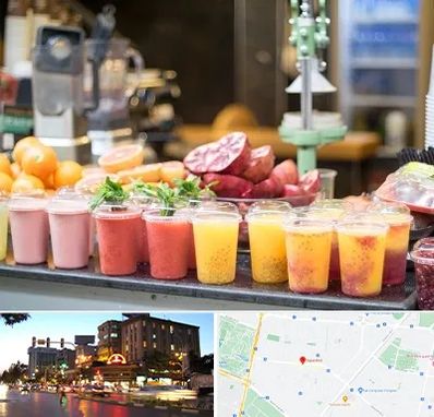 آب میوه فروشی در بلوار سجاد مشهد