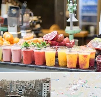 آب میوه فروشی در محمد شهر کرج