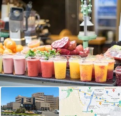 آب میوه فروشی در صیاد شیرازی مشهد