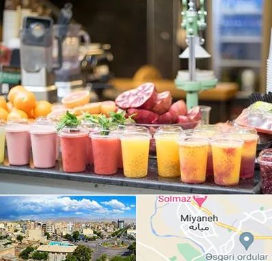 آب میوه فروشی در میانه