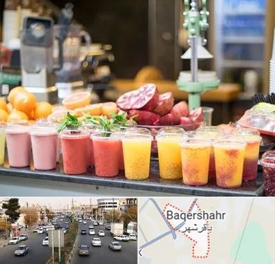 آب میوه فروشی در باقرشهر