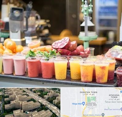 آب میوه فروشی در اکباتان