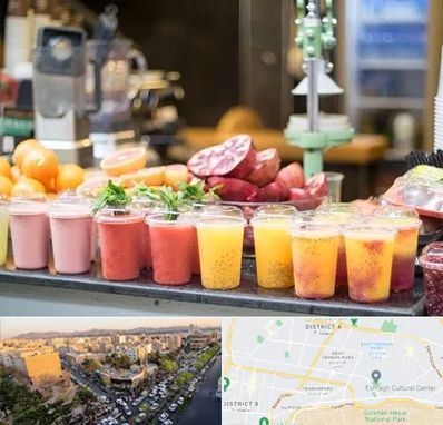 آب میوه فروشی در تهرانپارس تهران