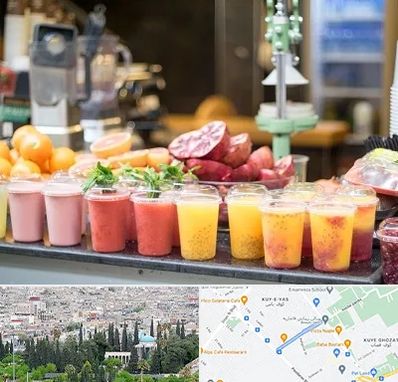 آب میوه فروشی در محلاتی شیراز