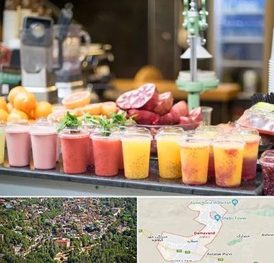 آب میوه فروشی در دماوند