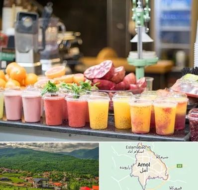 آب میوه فروشی در آمل