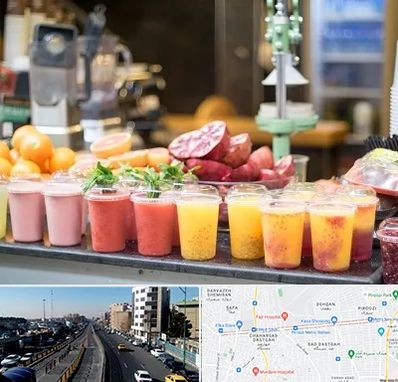 آب میوه فروشی در پیروزی