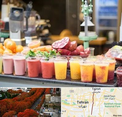 آب میوه فروشی در ولیعصر