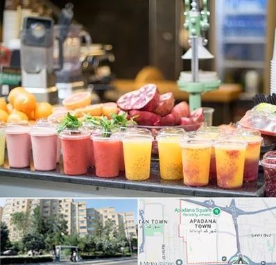 آب میوه فروشی در آپادانا