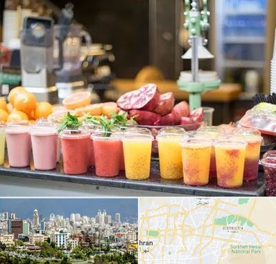 آب میوه فروشی در شرق تهران تهران