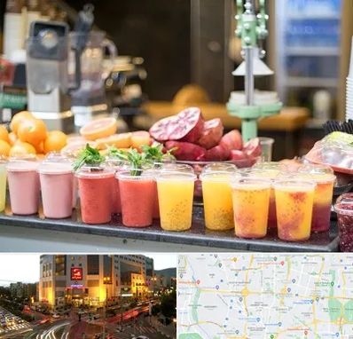 آب میوه فروشی در جنت آباد تهران