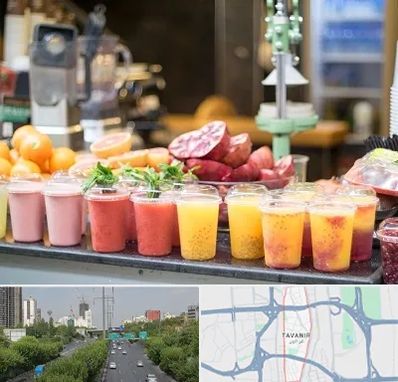 آب میوه فروشی در توانیر