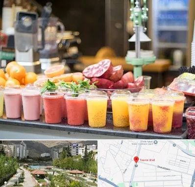 آب میوه فروشی در بلوار تعاون