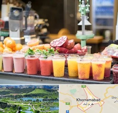 آب میوه فروشی در خرم آباد