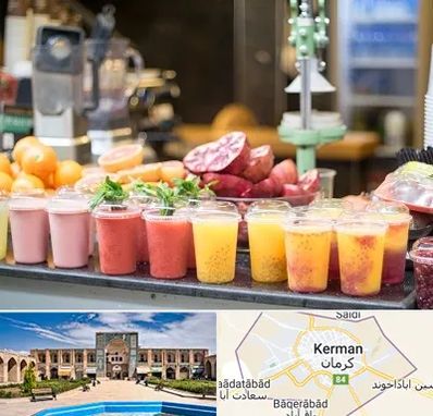 آب میوه فروشی در کرمان