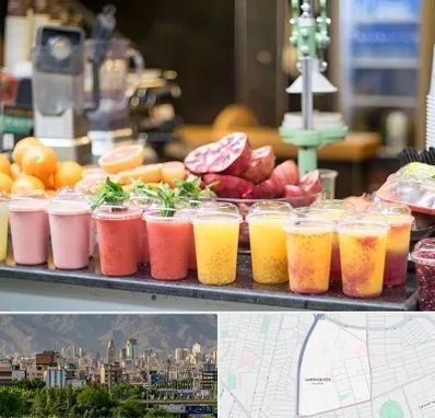 آب میوه فروشی در جمشیدیه