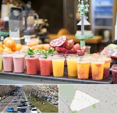 آب میوه فروشی در احمدآباد مشهد