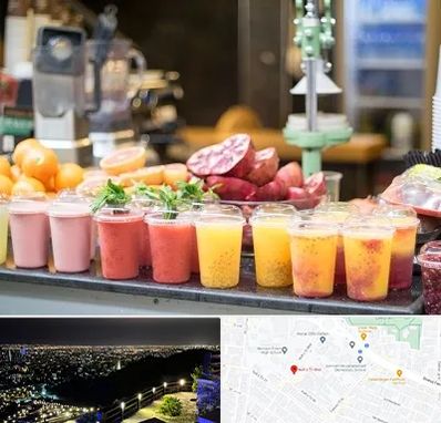 آب میوه فروشی در هفت تیر مشهد