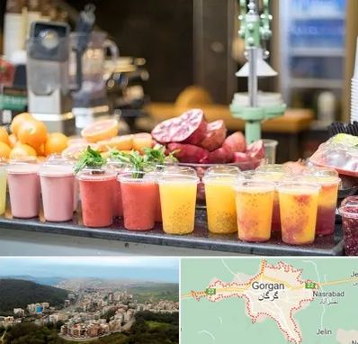 آب میوه فروشی در گرگان