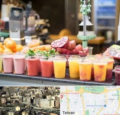 آب میوه فروشی در مرزداران